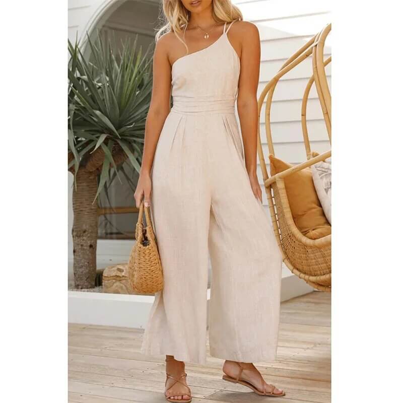 GR | Backless Double Band Jumpsuit 