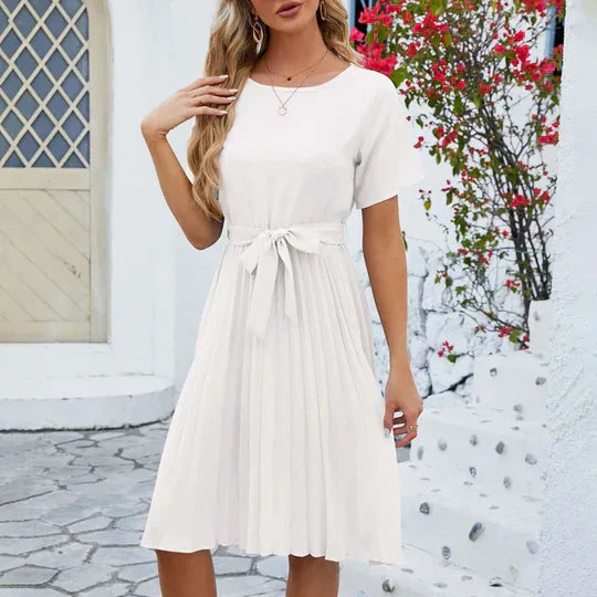 GR | Mint green pleated dress