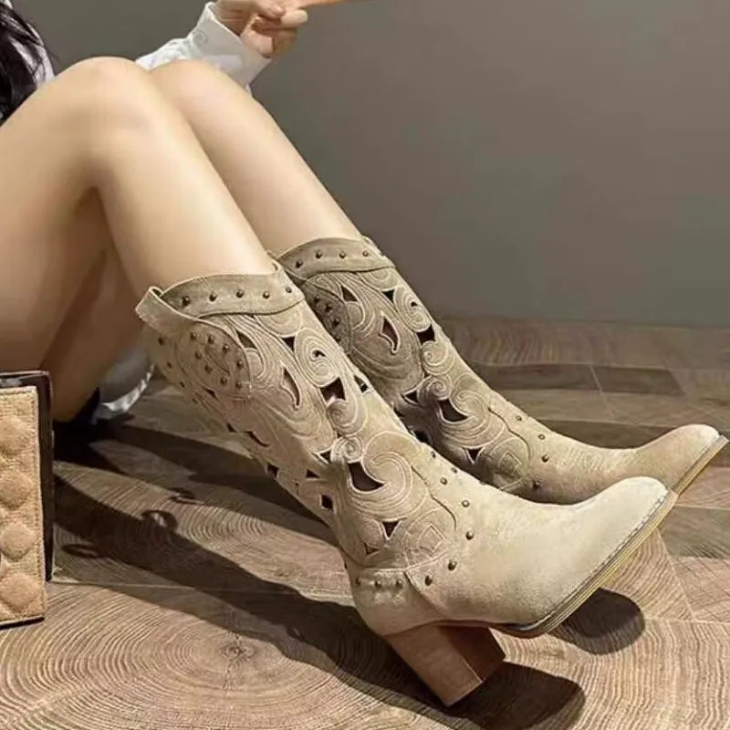 GR | Western Ankle Boots 