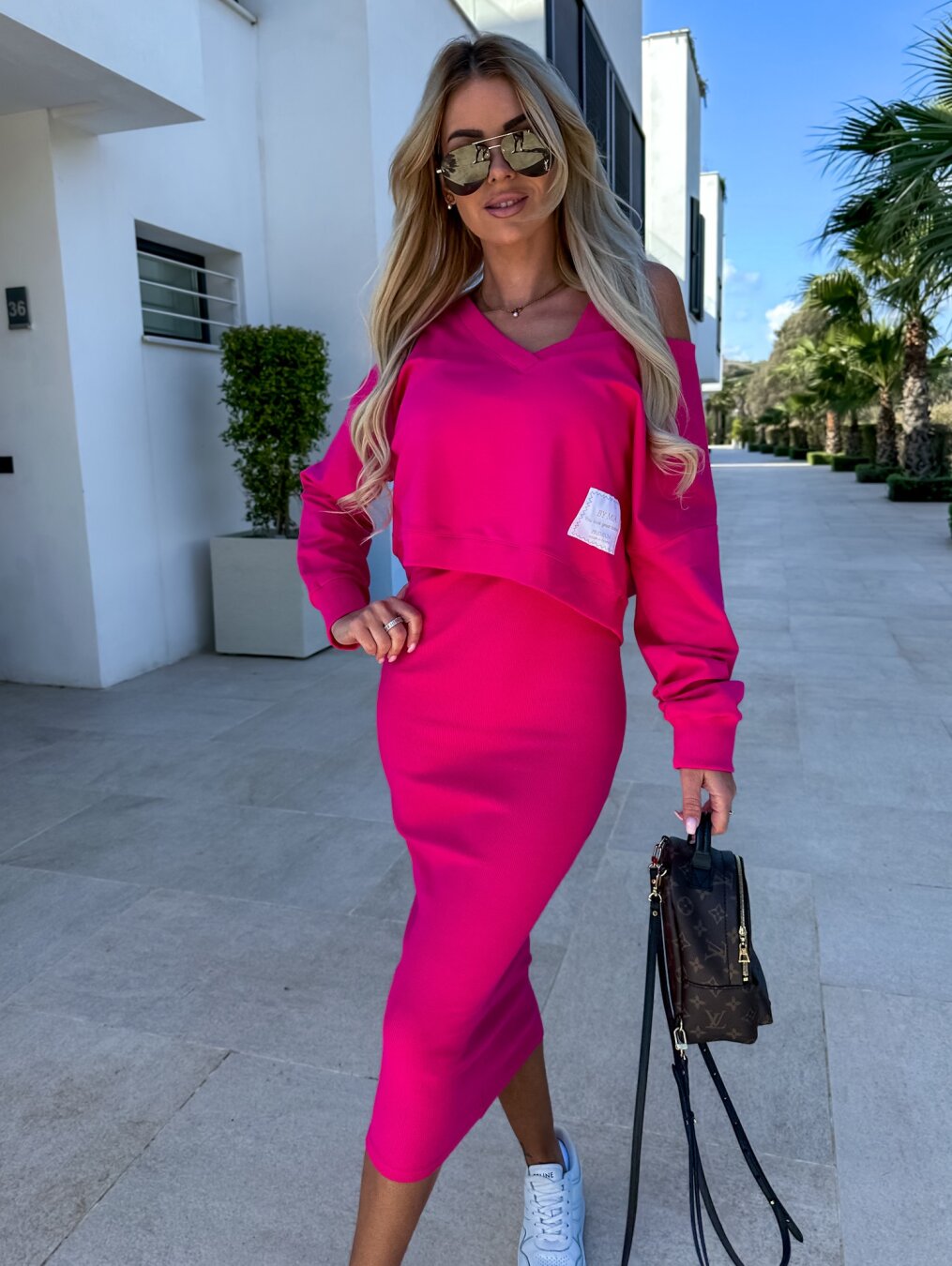 GR | Women's casual dress and sweatshirt 