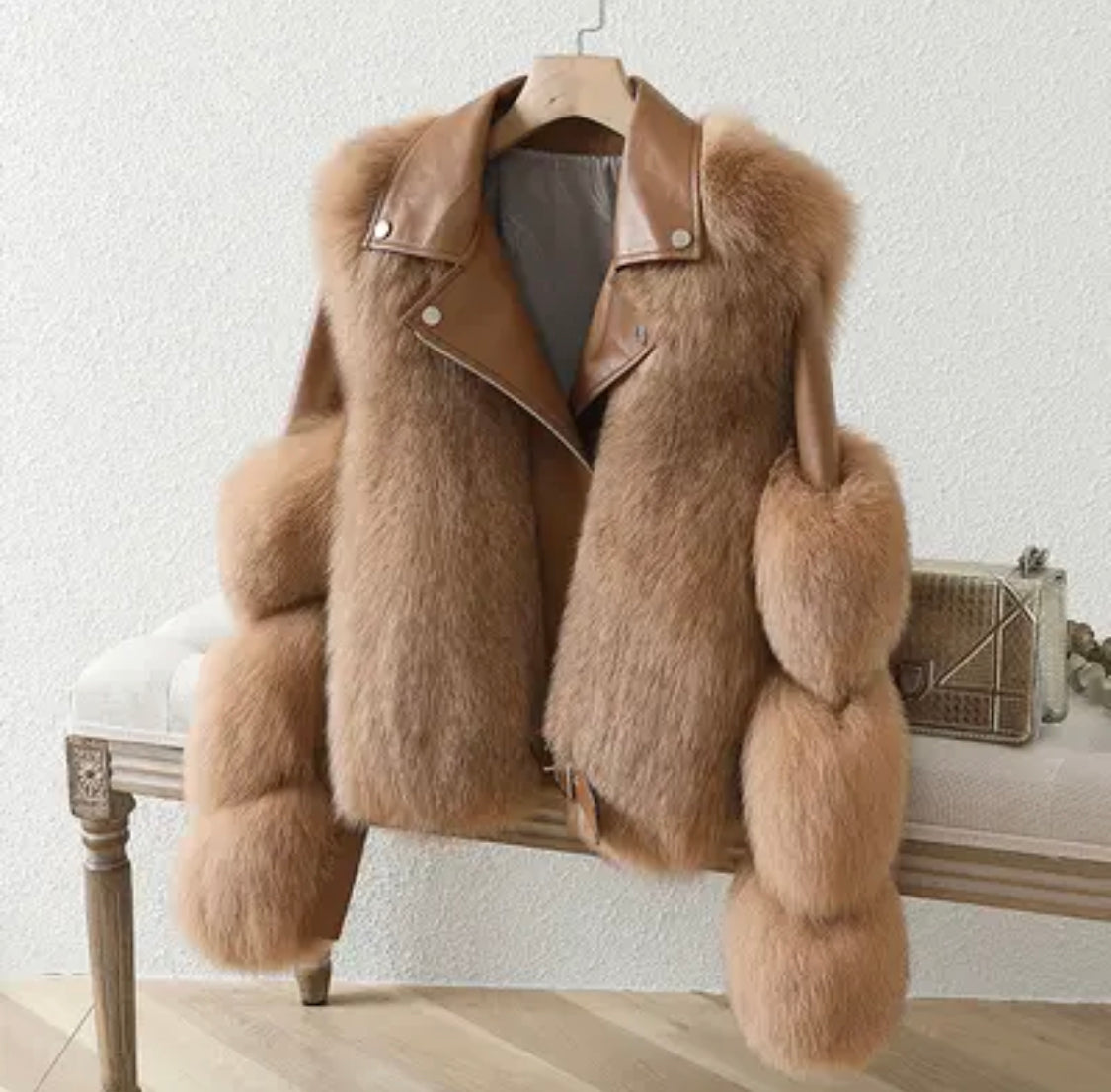GR | Luxurious fluffy winter jacket for women - 2024 Style