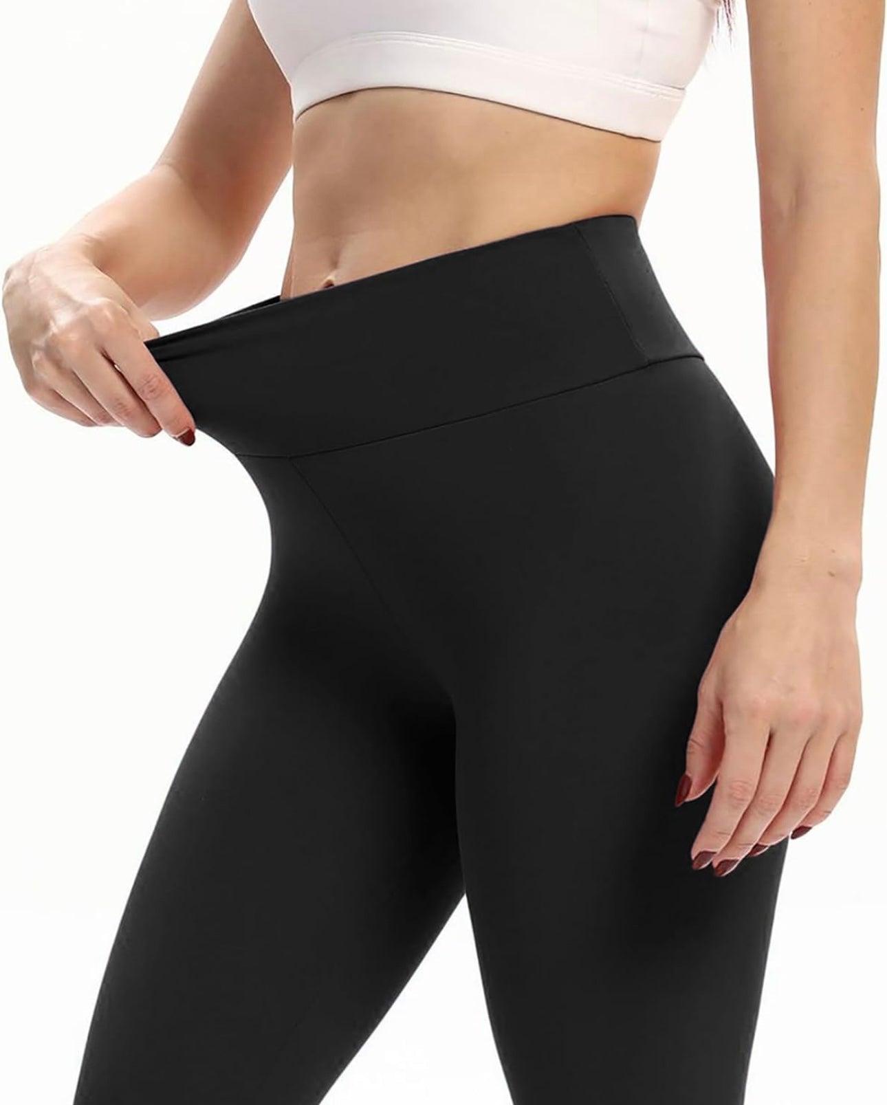GR | High-waisted scrunch bum leggings for women