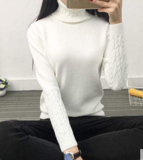 GR - Elegant Chic Strickpullover mit Zopfmuster