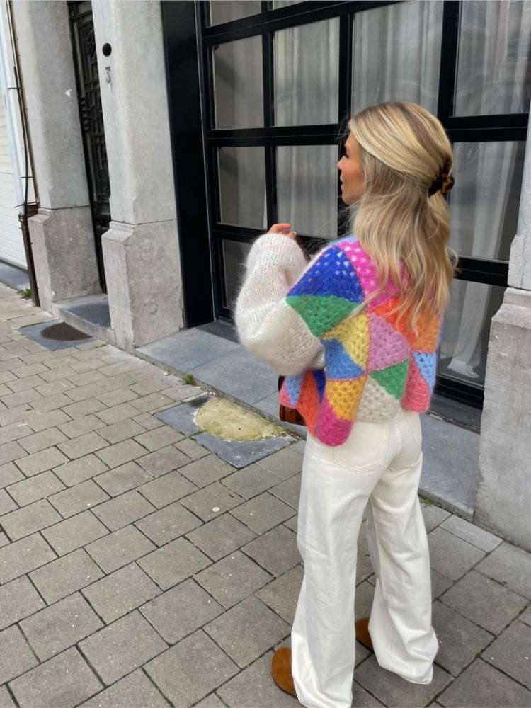GR | Warm Open Chunky Knit Vest for Women