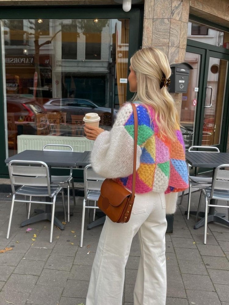 GR | Warm Open Chunky Knit Vest for Women