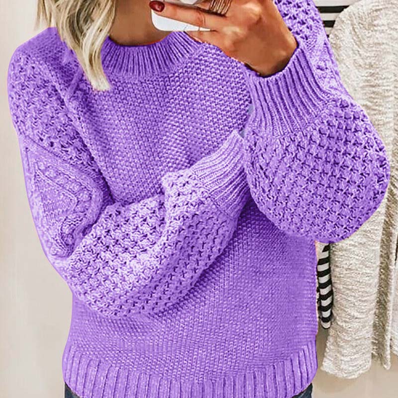 GR | Oversized Pullover, Chunky Knit, Women's Knitwear