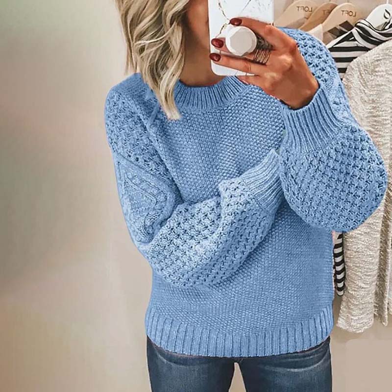 GR | Oversized Pullover, Chunky Knit, Women's Knitwear