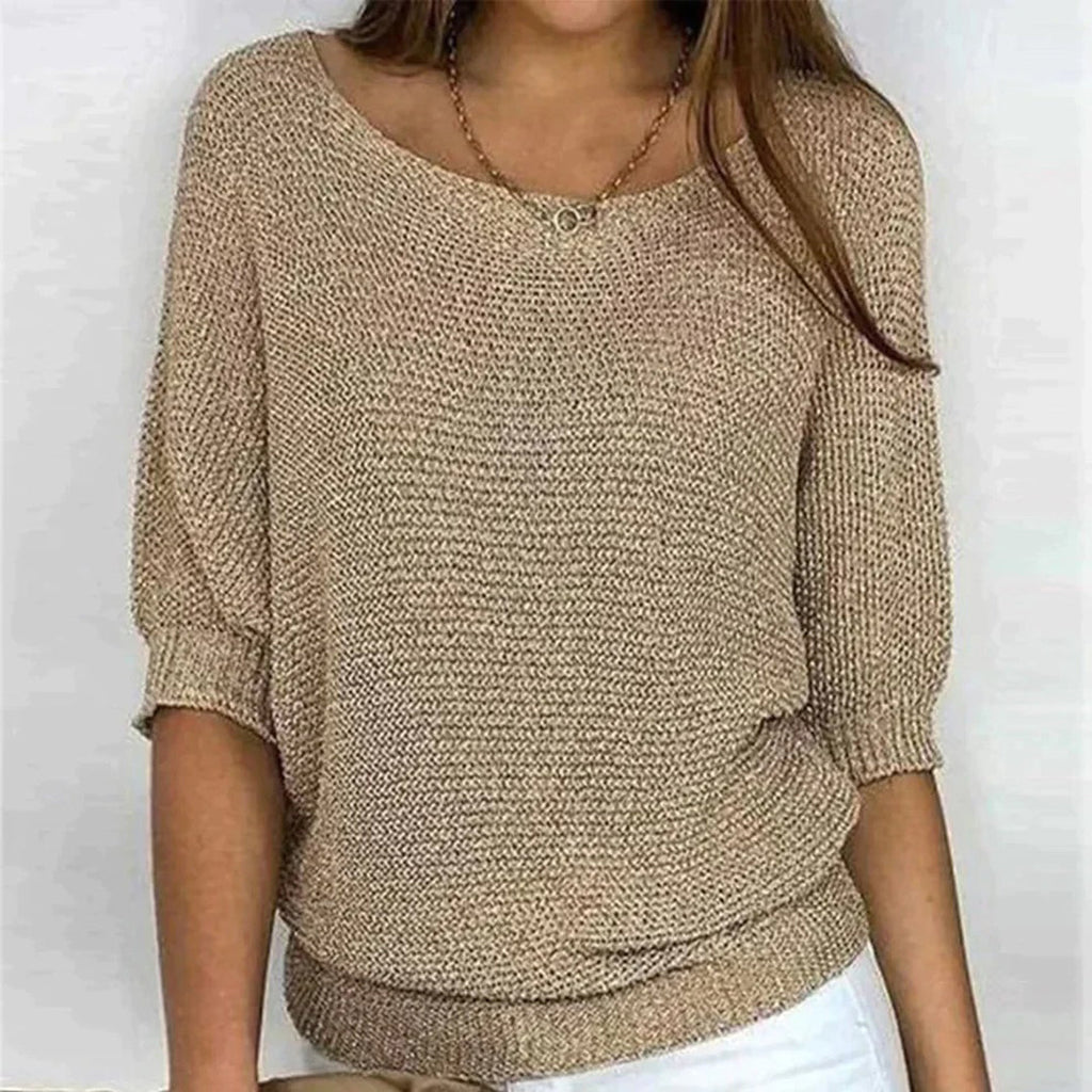 Modern and fashionable winter blouse