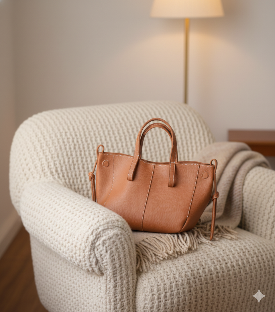 GR | Luxurious Leather Shopper