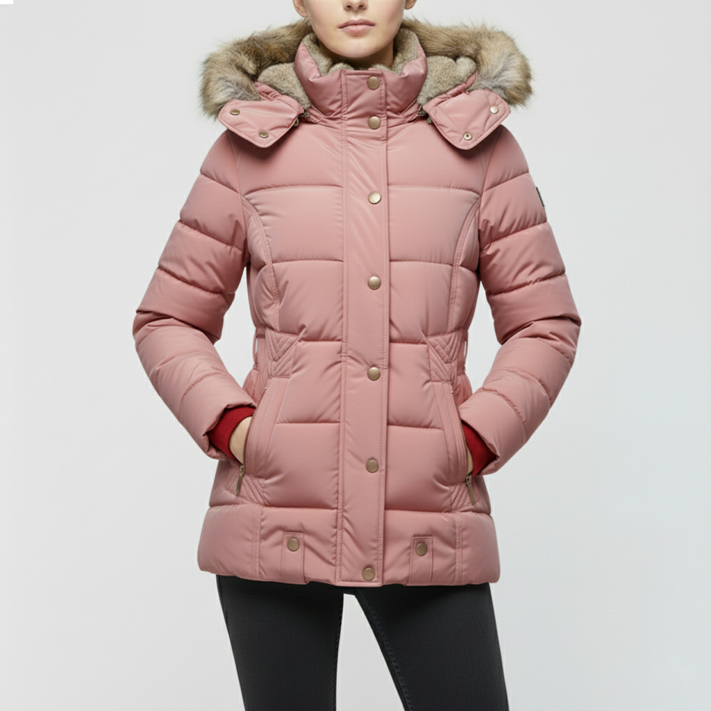 GR | GR Women's Winter Jacket | With fur lining, windproof & stylish