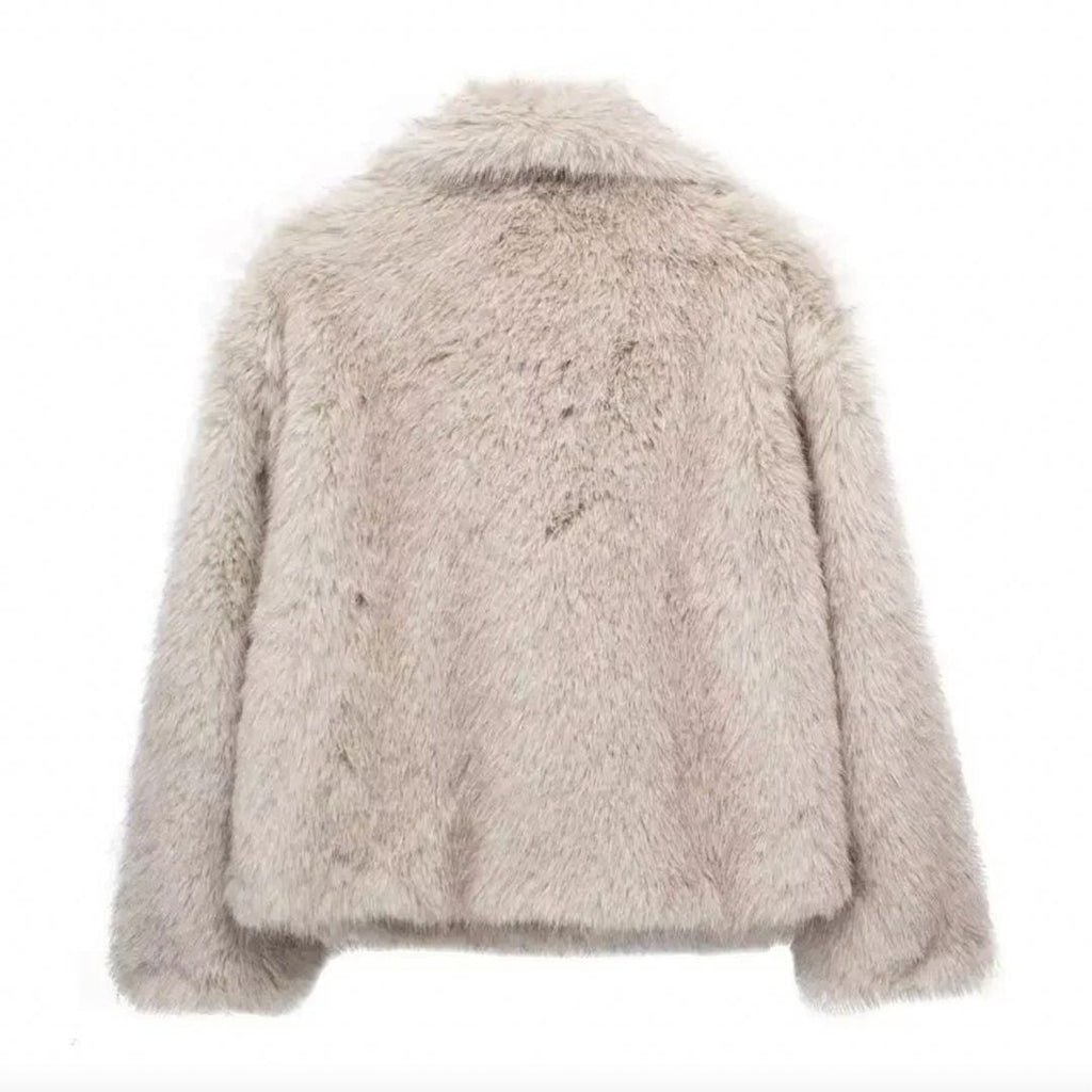 GR - Fur Coat For Women
