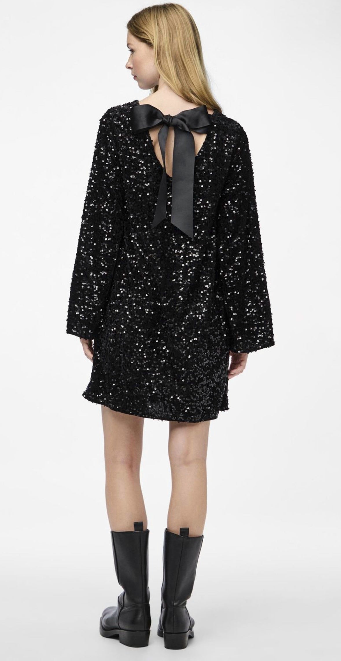 GR | Long-sleeved mini GR | Party dress