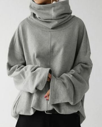 GR - Women's hoodies turtleneck sweater