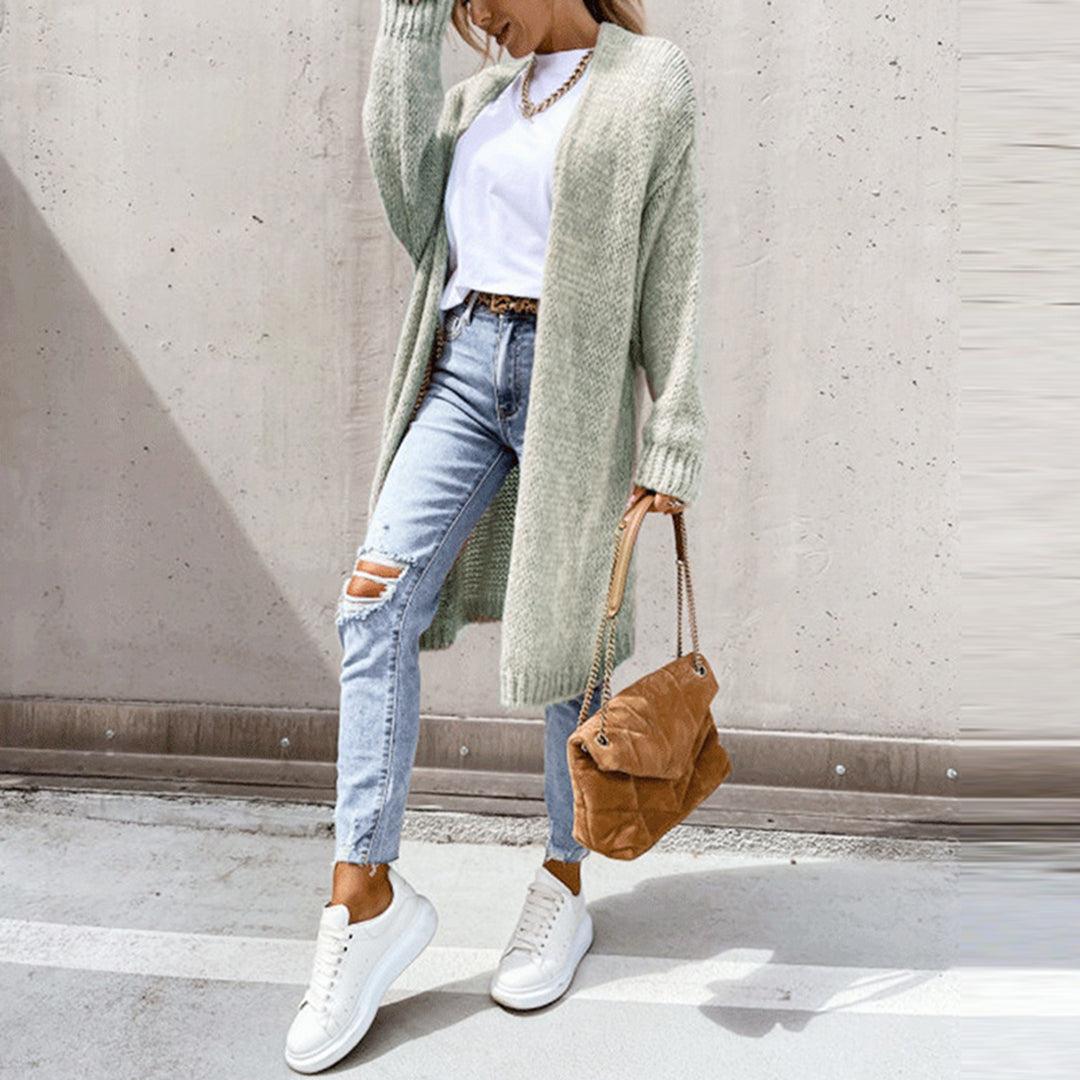 GR | Cardigan - comfortable oversized women's cardigan