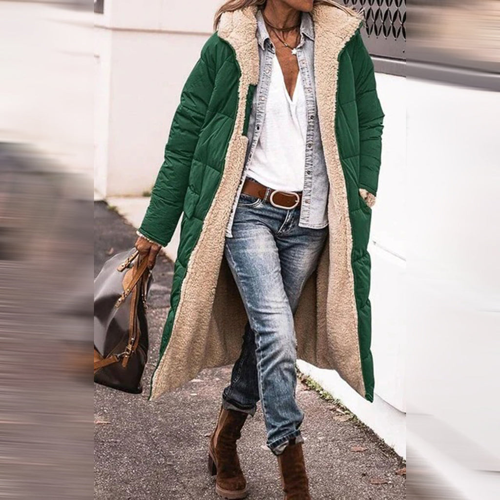 GR | Reversible Women's Puffer Jacket - Stylish and warm winter jacket
