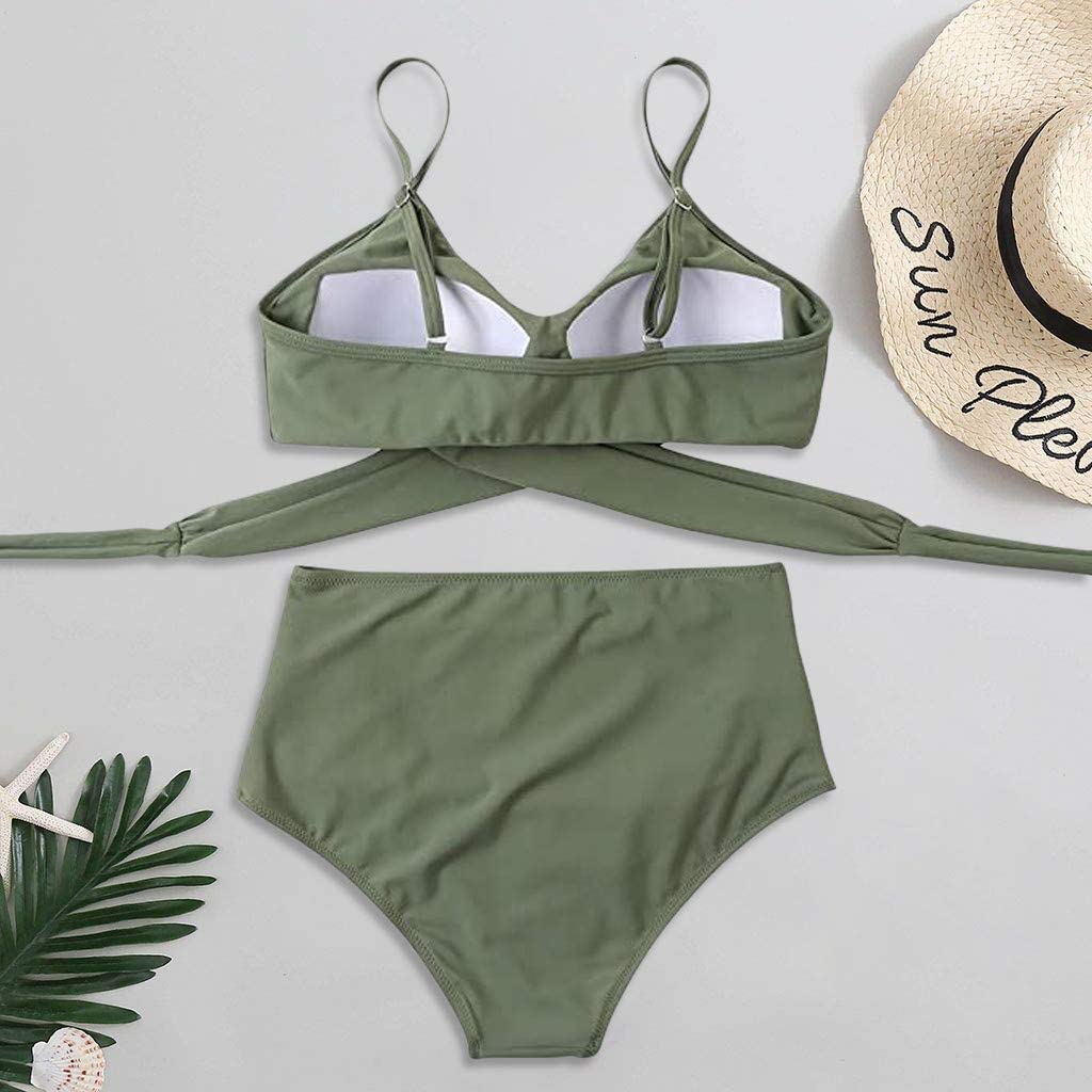 GR | Colorful high-waisted bikini for women 