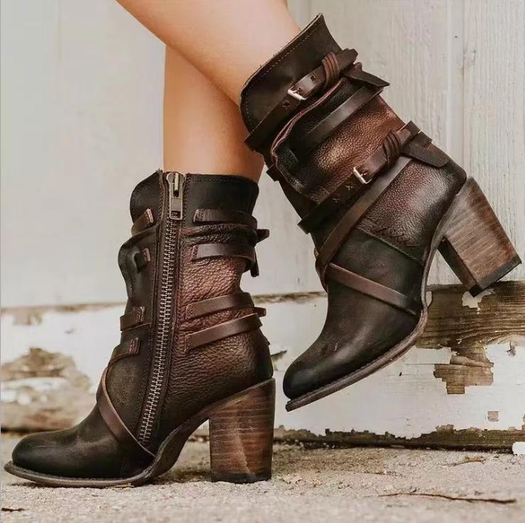 GR - Women's Leather Boots
