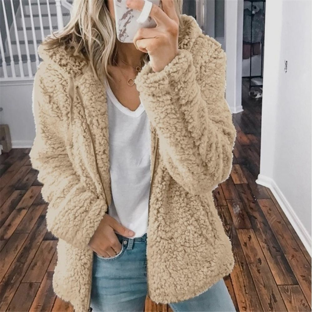 GR | Weiche Kapuzenjacke für Frauen