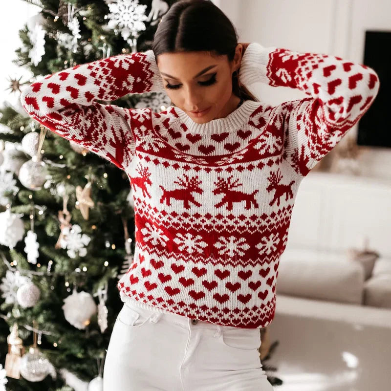 GR - Ugly Christmas Sweater - Classic Snowflake Motif