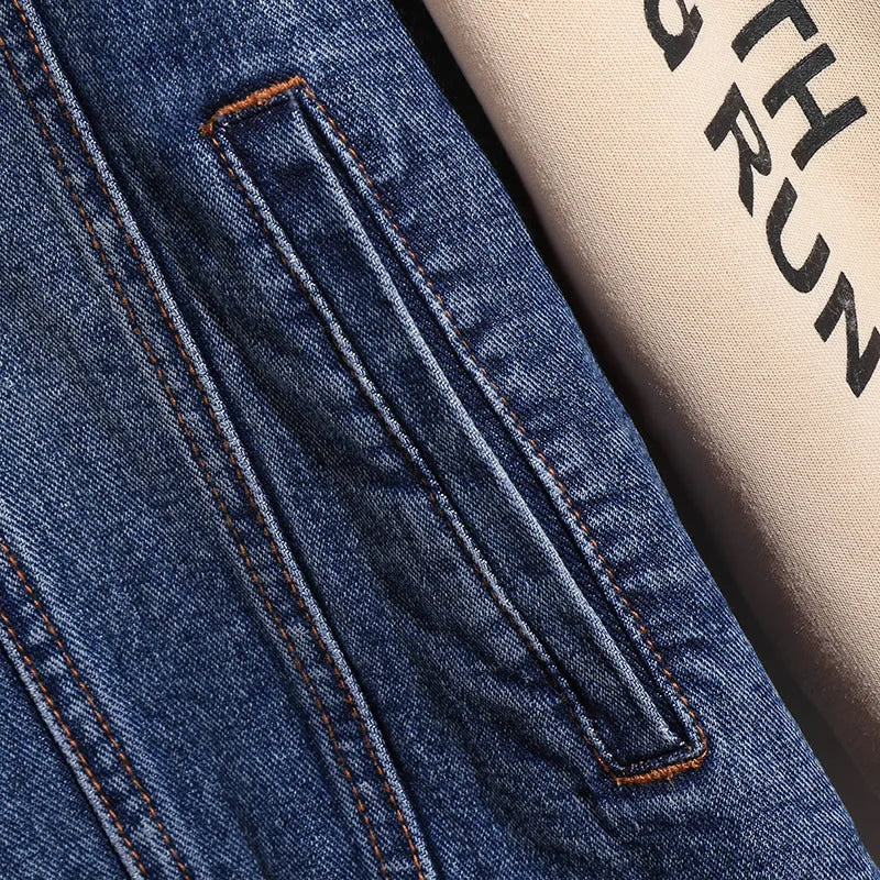 GR | Sleeveless denim vest in military style for outdoor use
