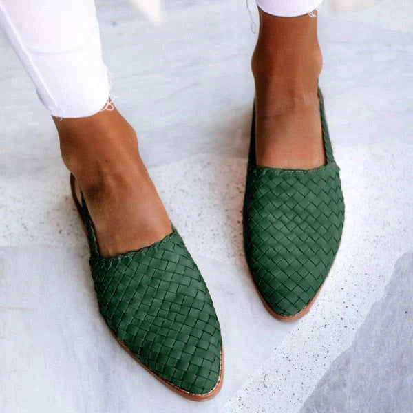 GR | Braided Women's Sneakers - Comfortable and stylish flat shoes