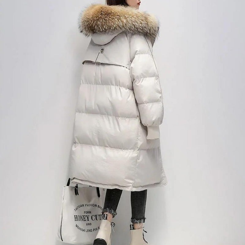 GR | Women's winter jacket with fur
