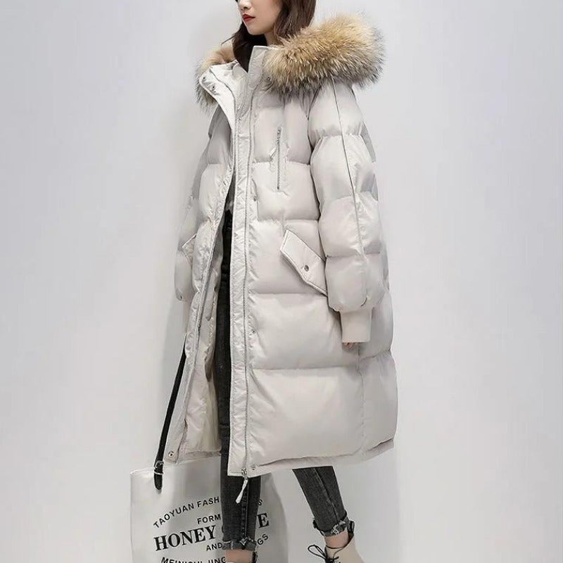 GR | Women's winter jacket with fur