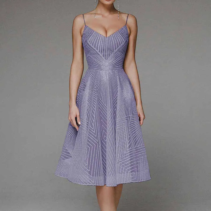 A dress full of elegance and grace. 