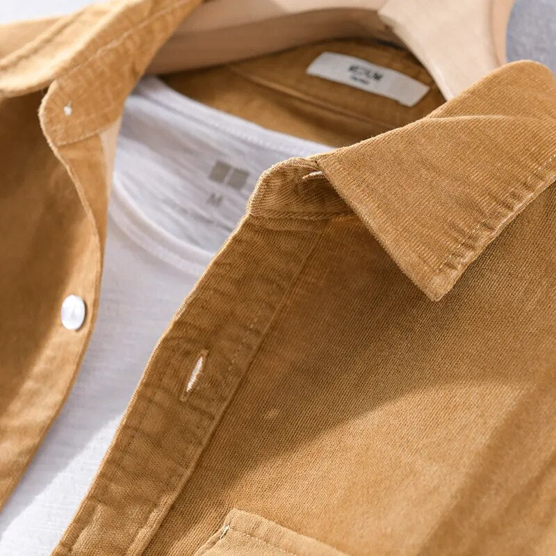 GR | Long-sleeved overshirt made of soft denim