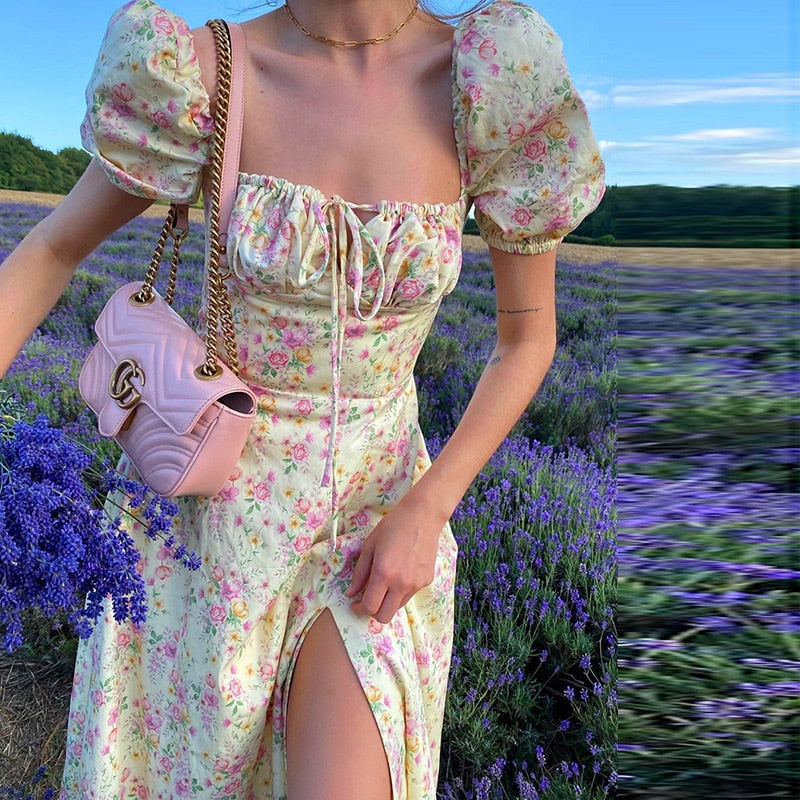 GR - Vintage dress with bow