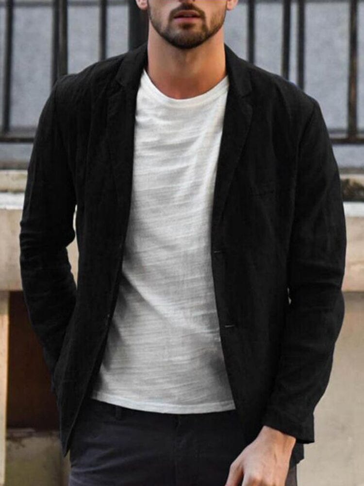 GR | Casual blazer made of soft cotton