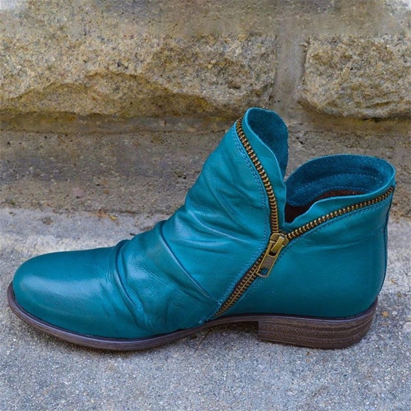 GR | Women's Zipper Boots 