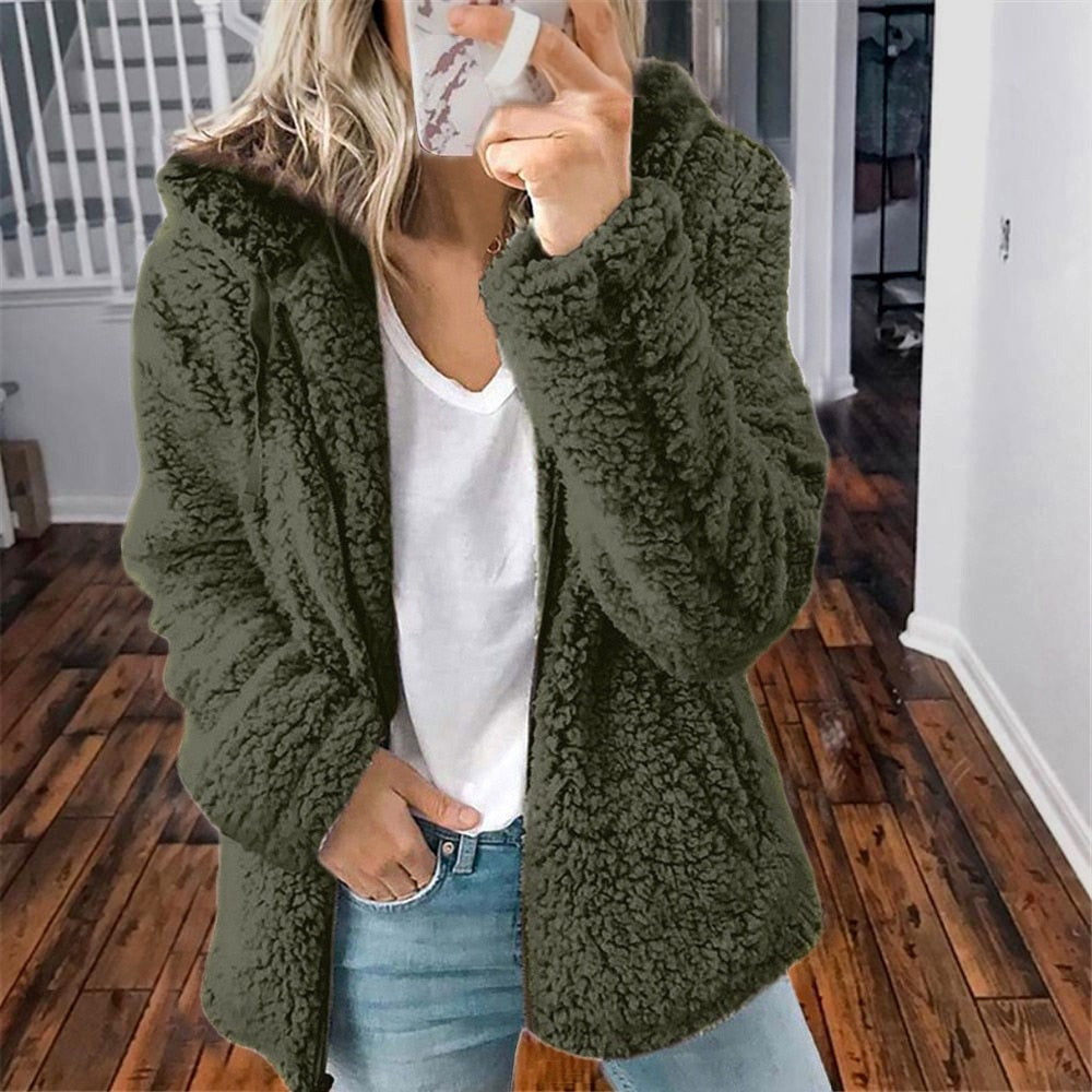 GR | Weiche Kapuzenjacke für Frauen