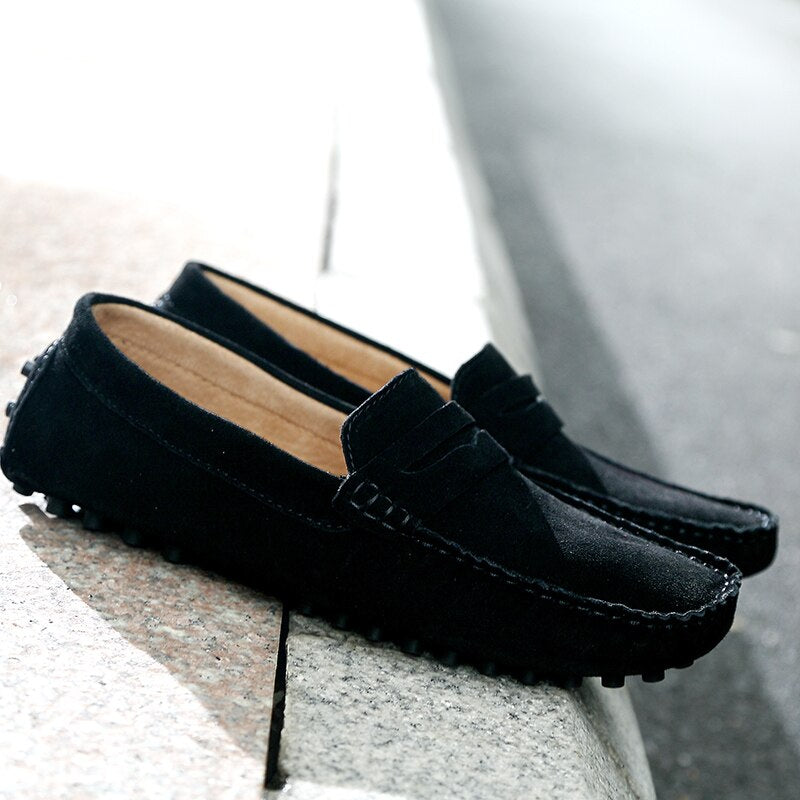 GR | Suede slippers