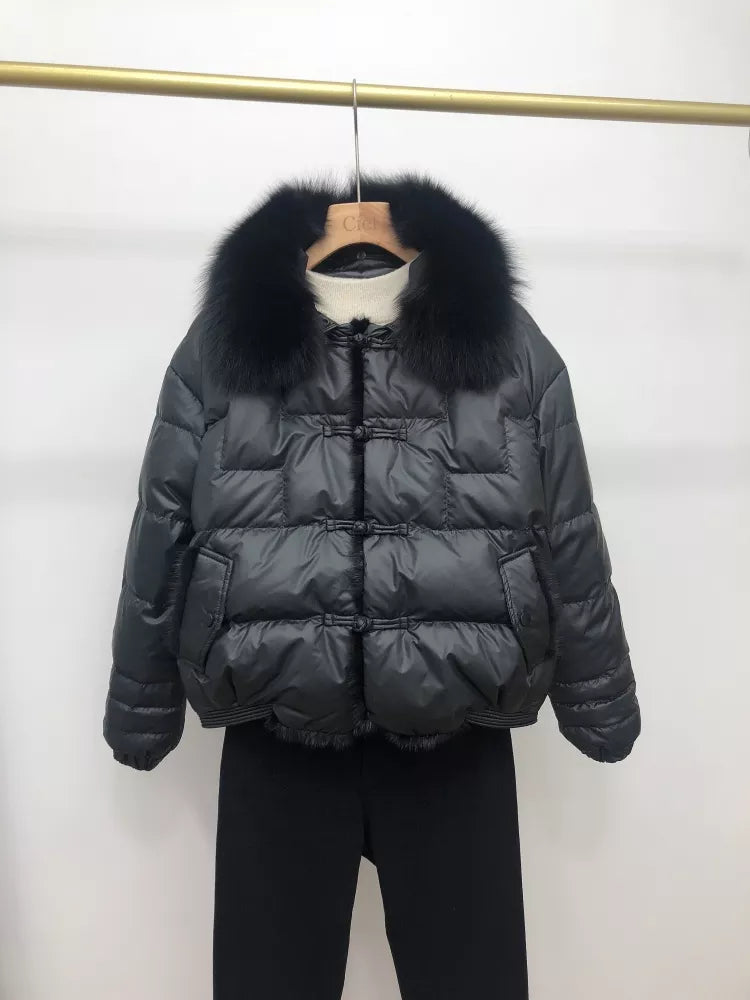 GR | Hyggeligt Warm Loose Puffer Jacket