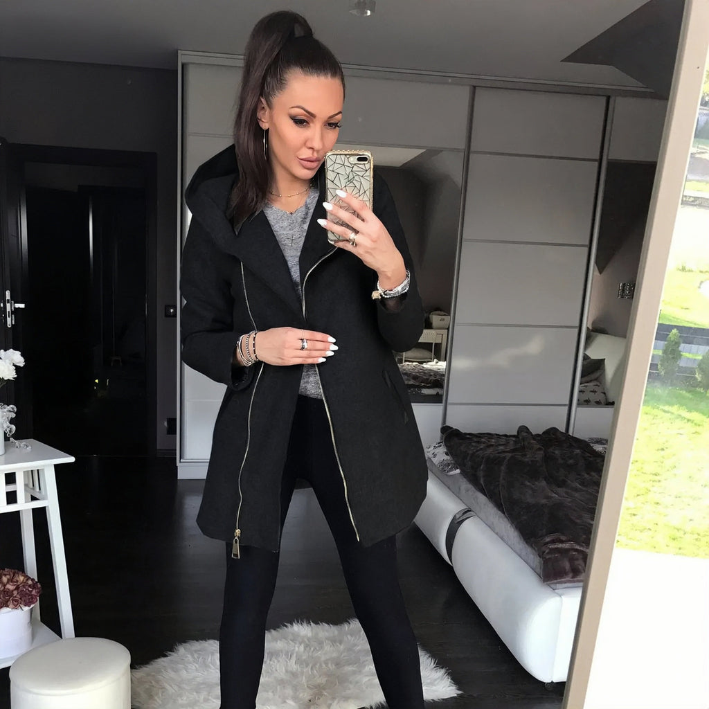 Fashionable and minimalist winter jacket