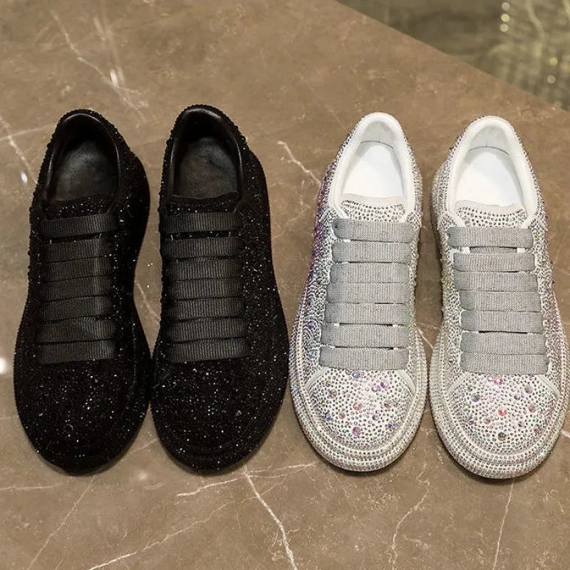GR | Luxury sports shoes with crystals