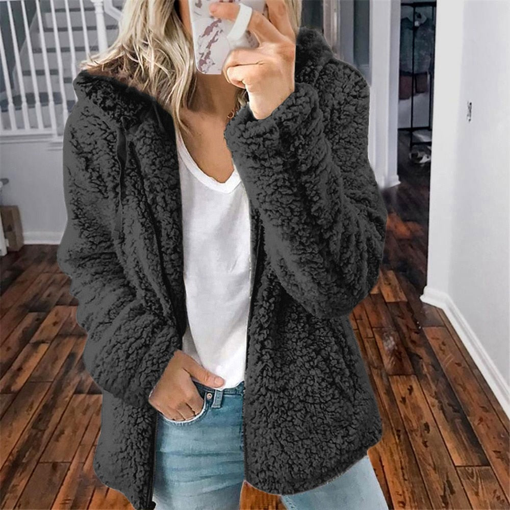 GR | Weiche Kapuzenjacke für Frauen