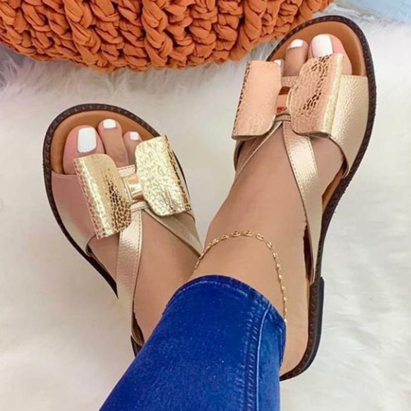 GR | Casual summer shoes for women with butterfly knot