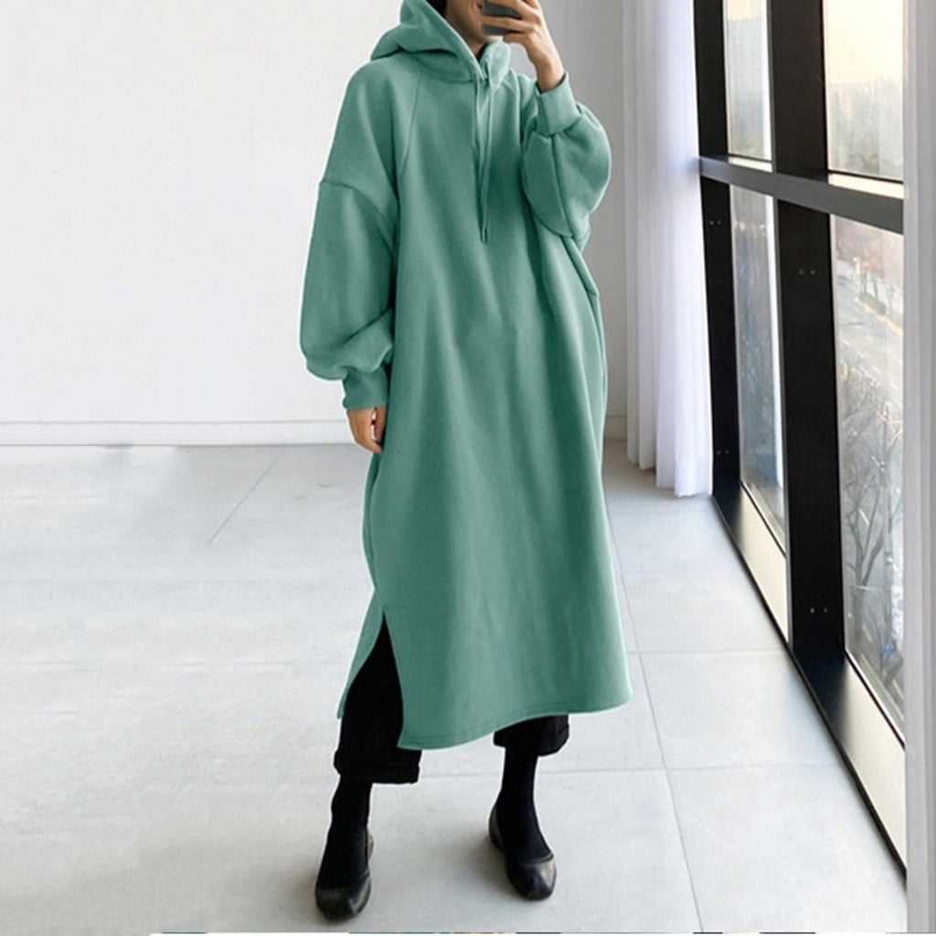 GR | Casual long-sleeved hoodie with hood