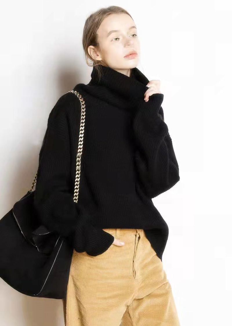 GR - Lockere Und Lässige Rollkragenpullover
