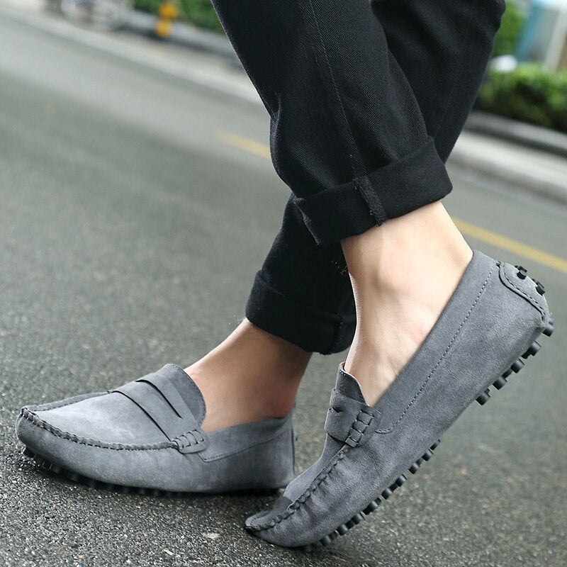 GR | Suede slippers