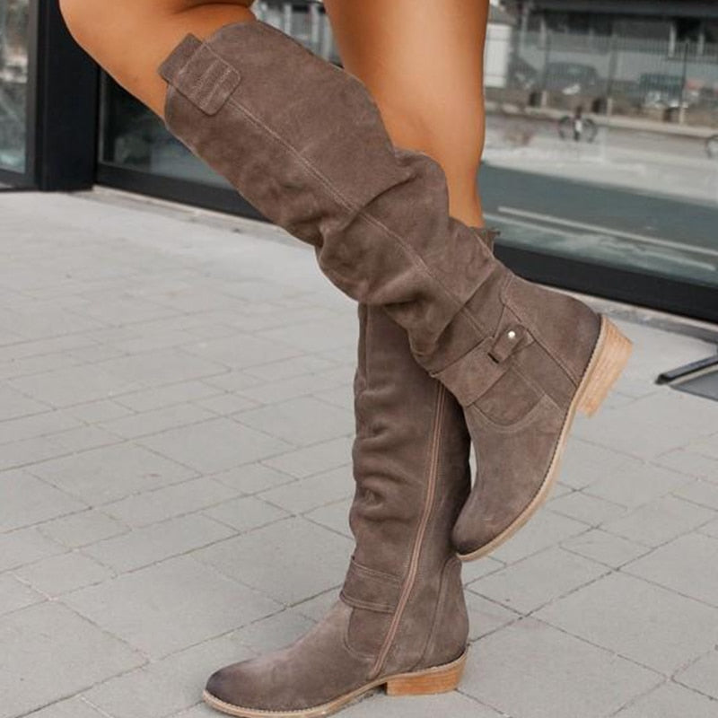 GR | Boots Warm & Comfortable Leather Boots for Women