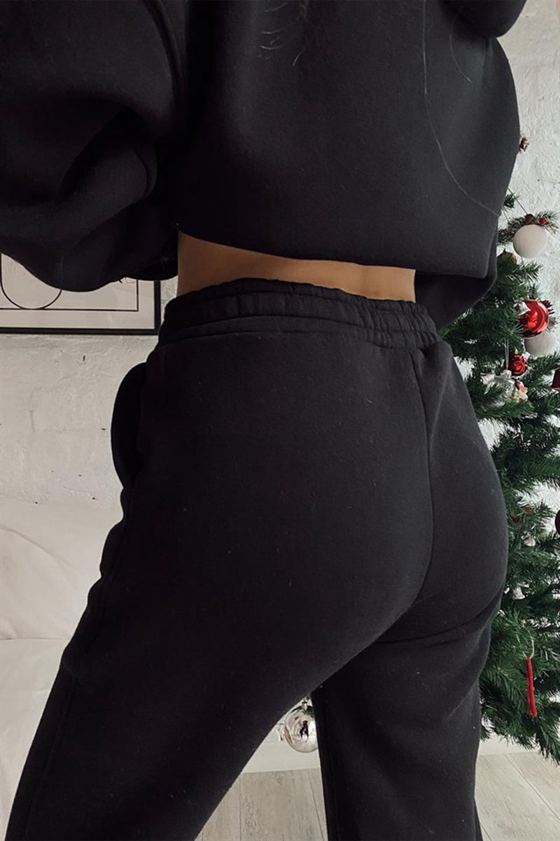 GR Cozy Women's Set with Hoodie and Sweatpants | Comfortable Pullover Sweatshirts