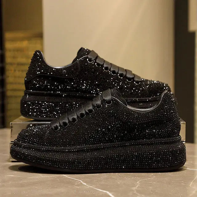 GR | Luxury sports shoes with crystals