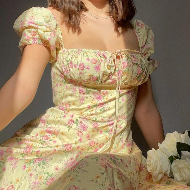 GR - Vintage Kleid mit Schleife