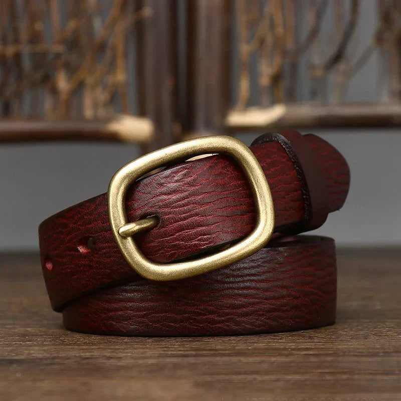GR | Women's leather belt with a stylish look