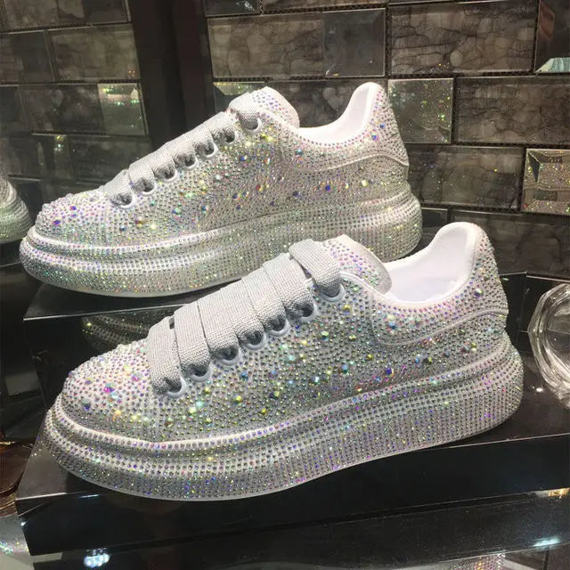 GR | Luxury sports shoes with crystals