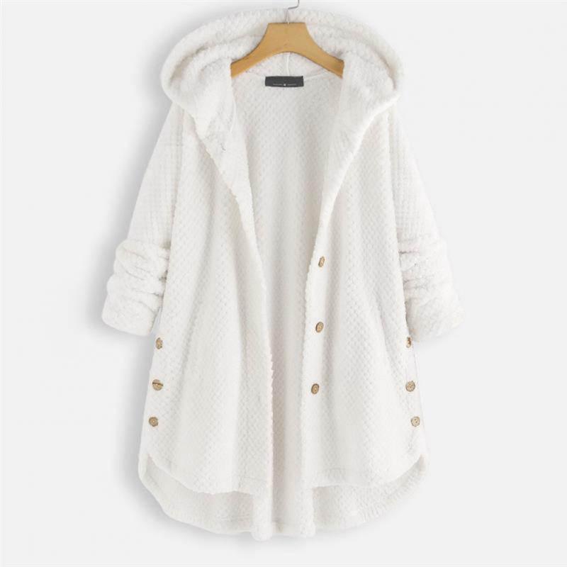 GR | Stylische, Superweiche Fleece-Kapuzenjacke