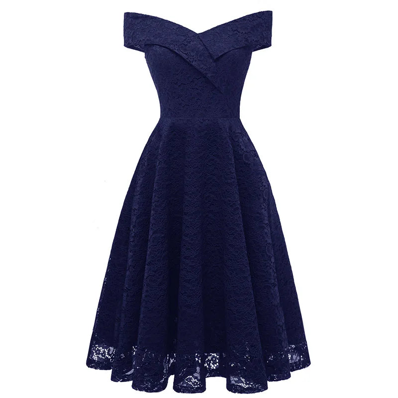 GR | Schulterfreies, Formelles Midikleid Mit Plissee